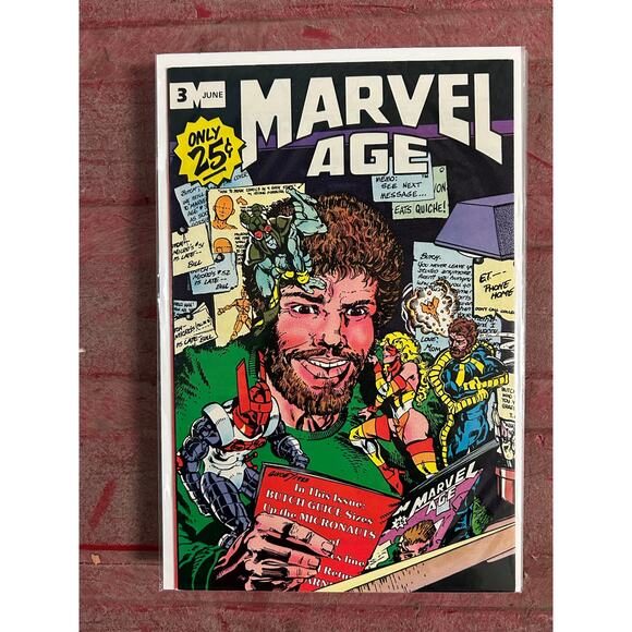 Marvel Age #1 - 5 (1984 Marvel) Lot of 5- 2 KEYS - Alpha Flight - Picture 4 of 6